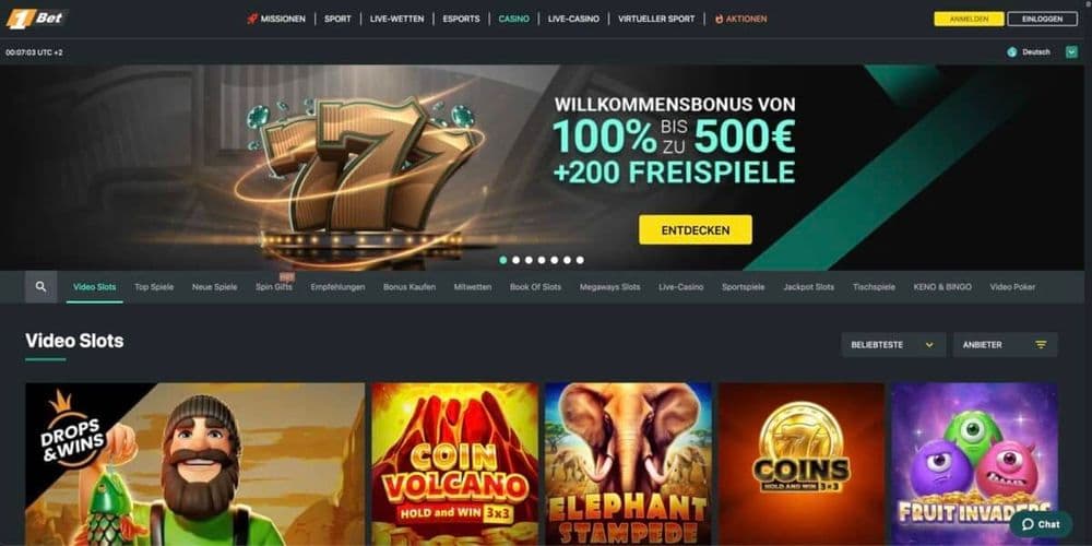 1Bet Casino Bonus