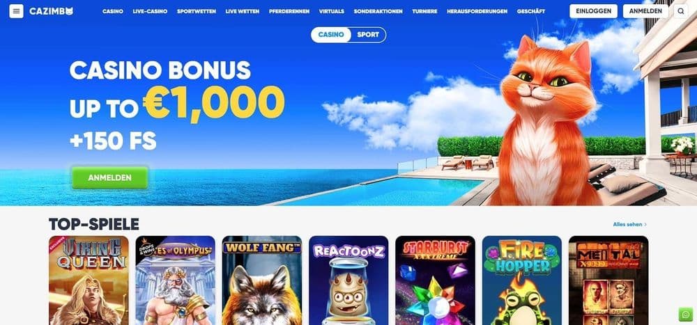 Cazimbo Casino Lobby