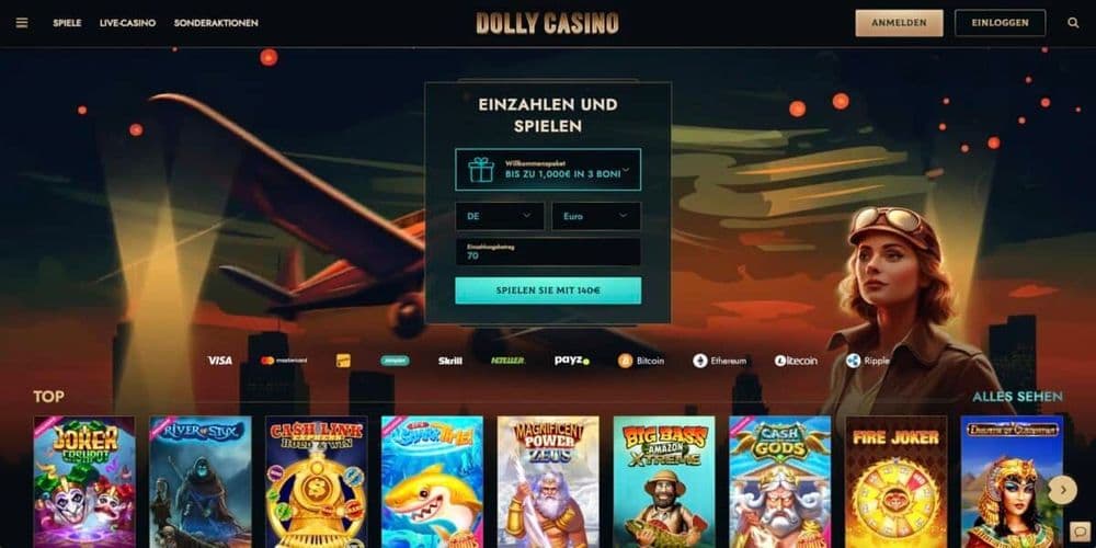 Dolly Casino Bonus