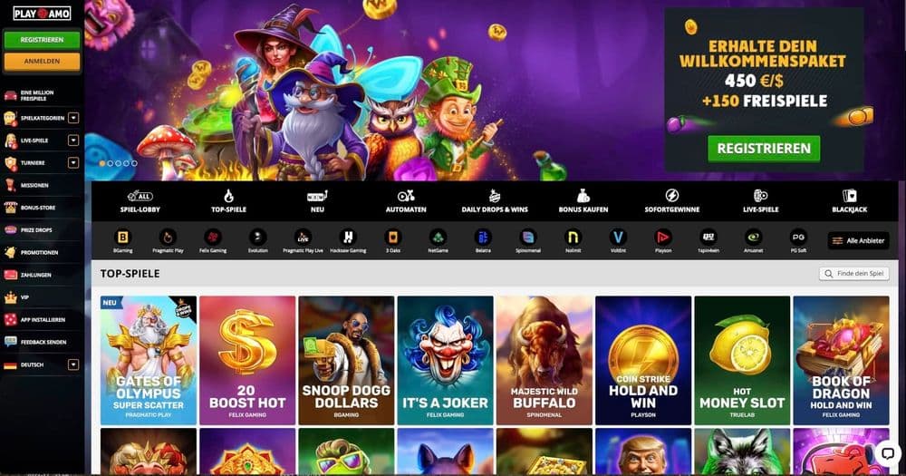 Playamo Casino Bonus