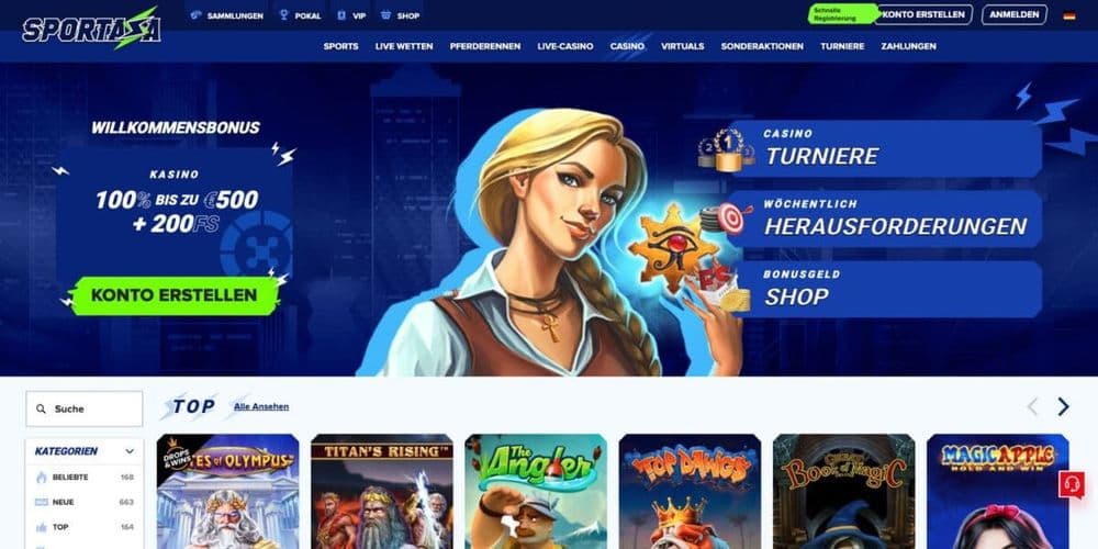 Sportaza Casino Bonus