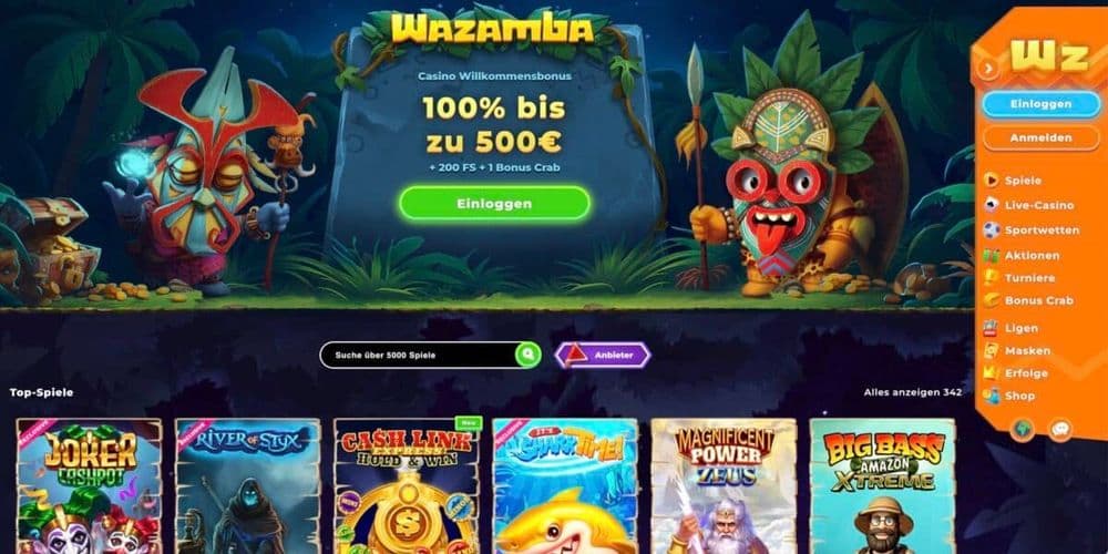 Wazamba Casino Bonus