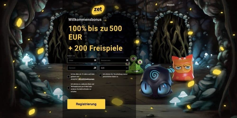 ZetCasino Bonus