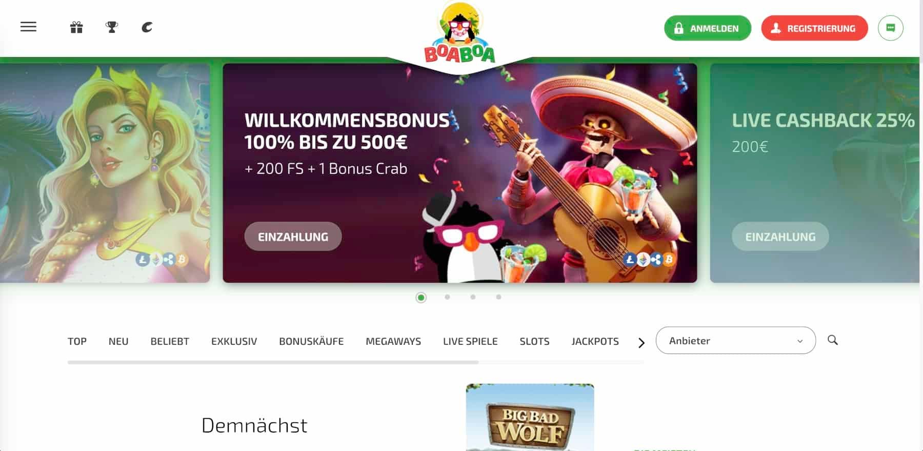 BoaBoa Casino Bonus