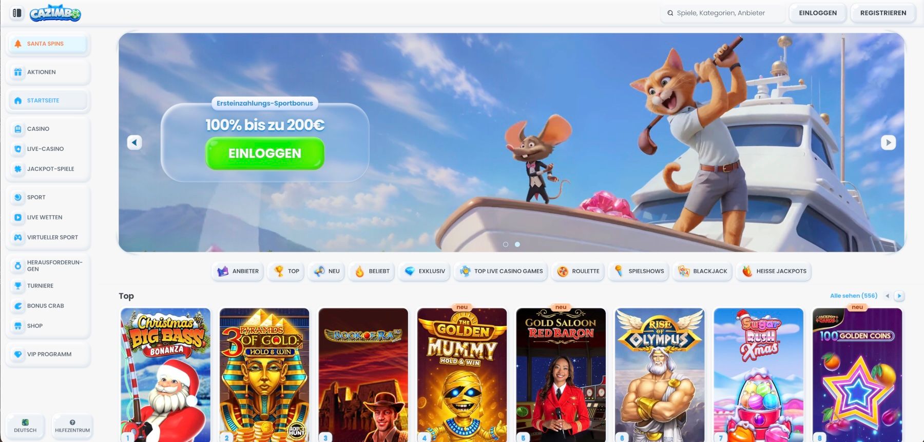 Cazimbo Casino Lobby