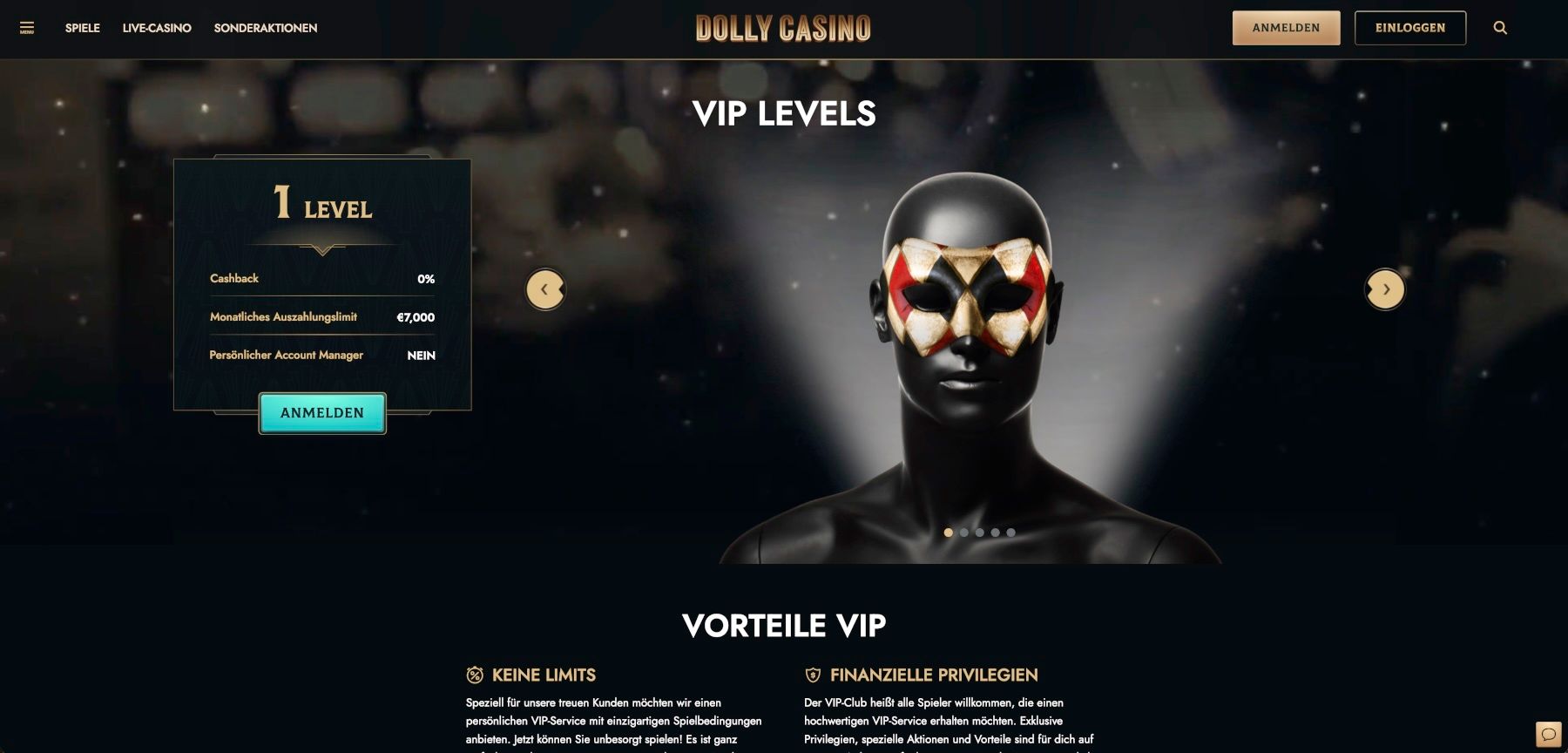 Dolly Casino VIP