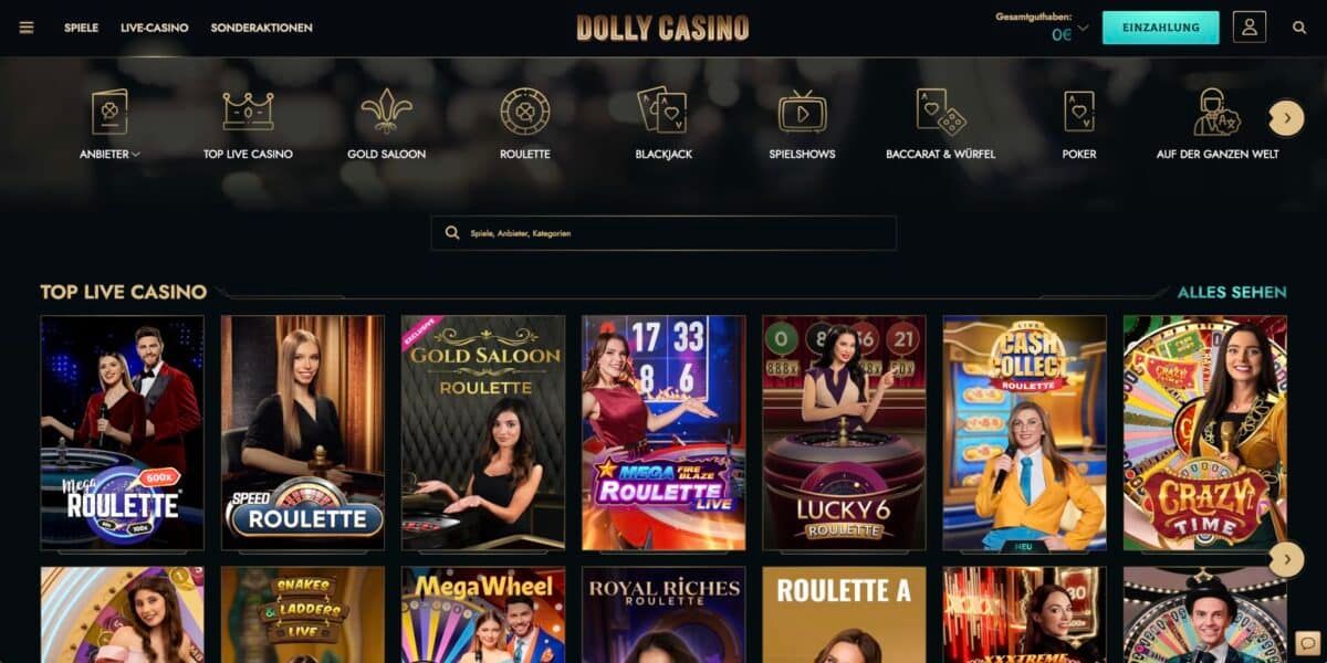 Dolly Live-Casino
