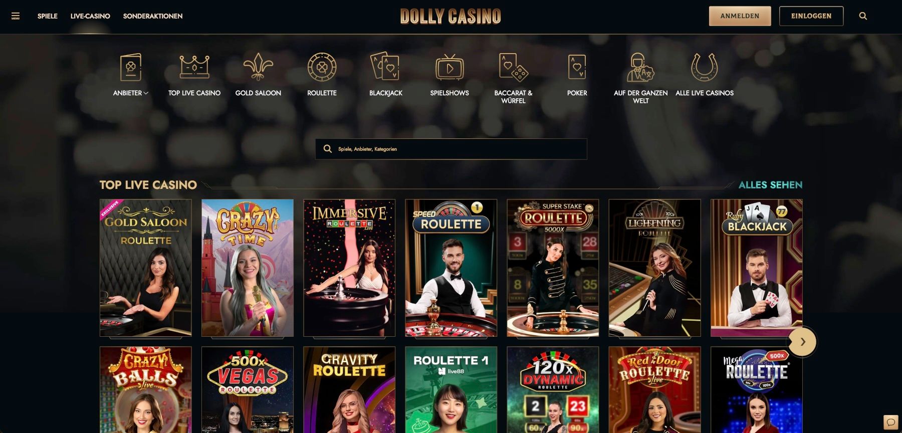 Dolly Live-Casino