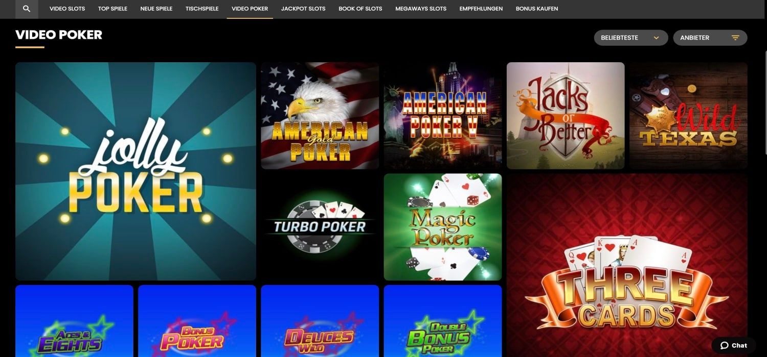 EmirBet Casino Video-Poker
