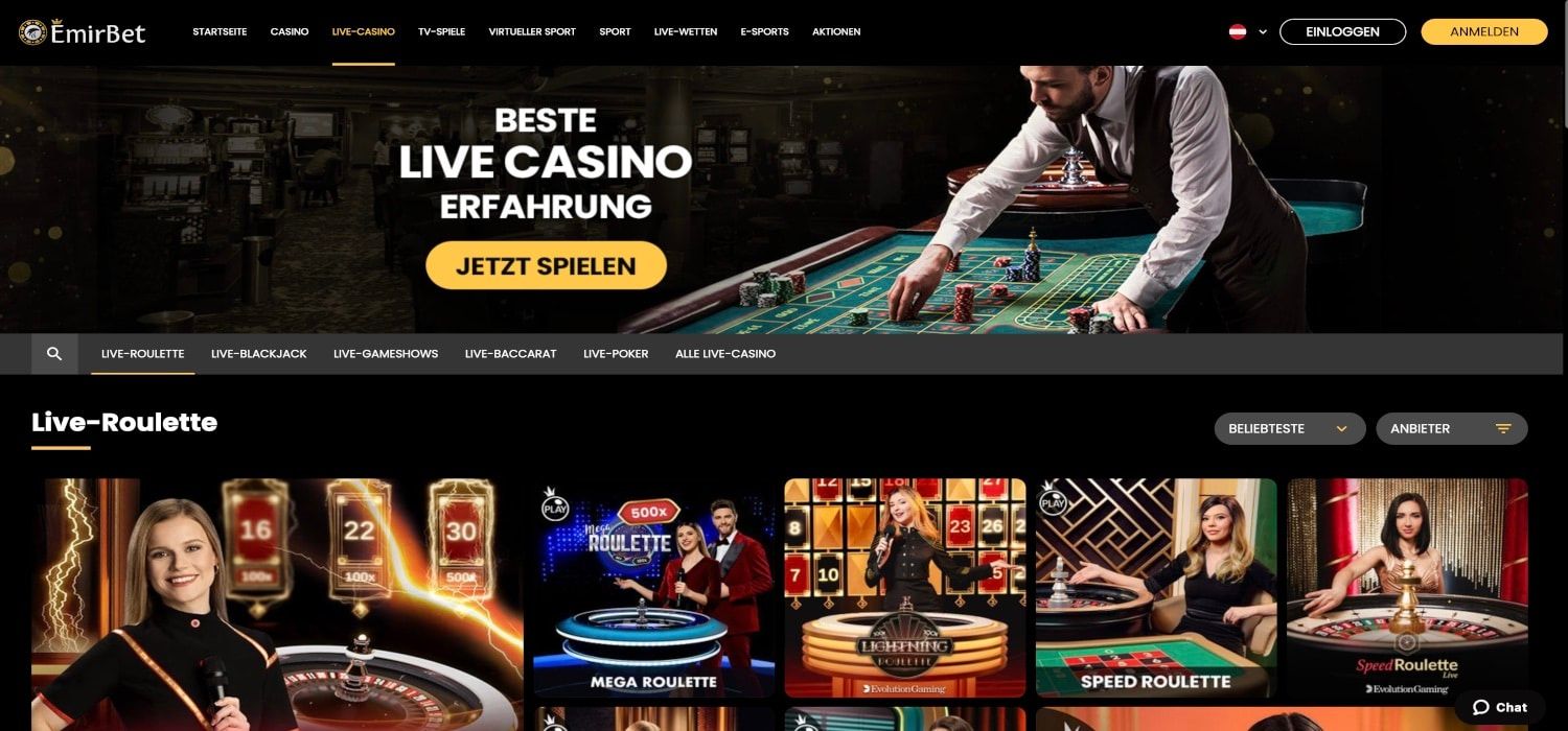 EmirBet Live-Casino