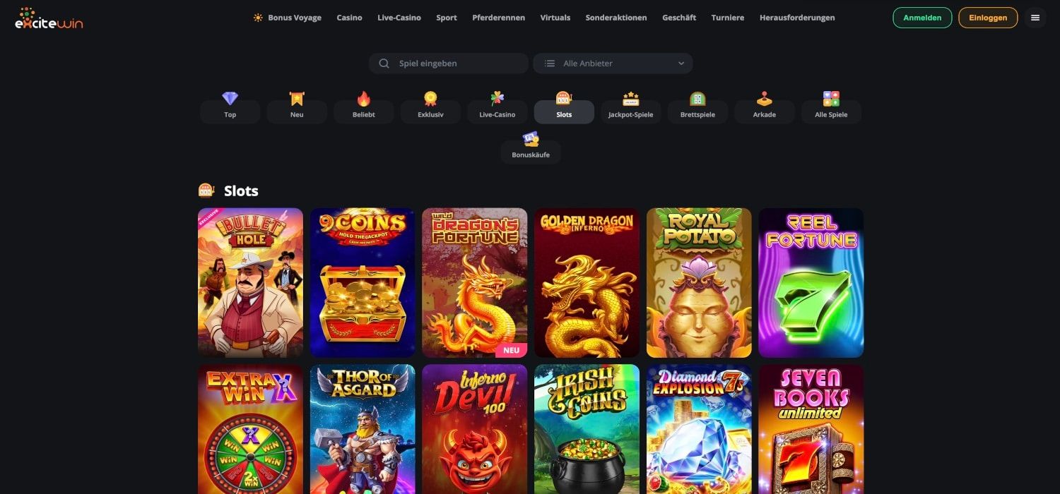 Excitewin Casino Slots