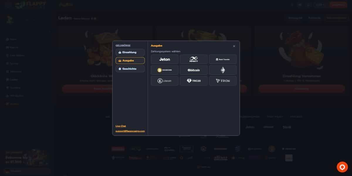 Flappy Casino Auszahlen