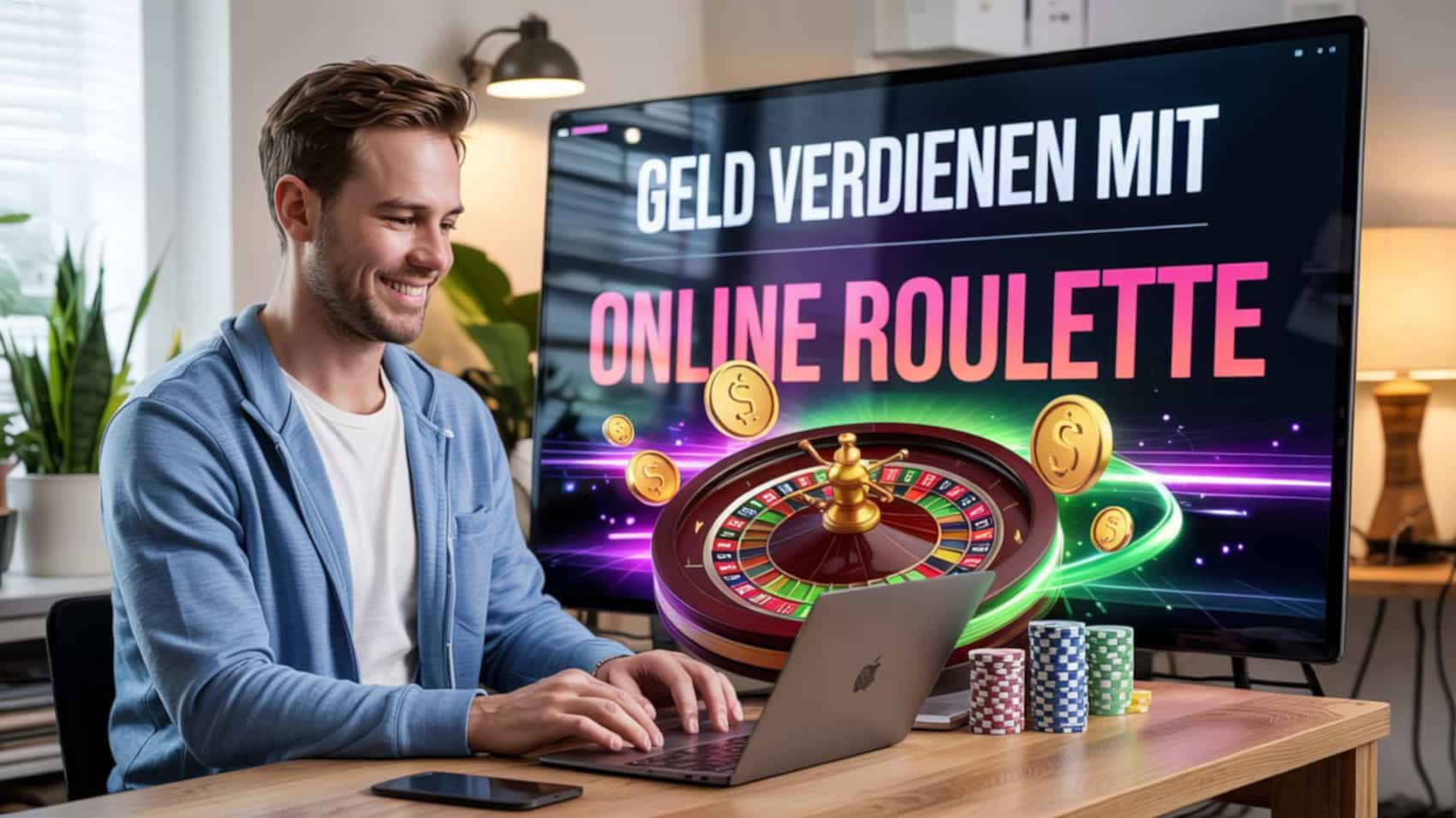 Geld verdienen mit online Roulette