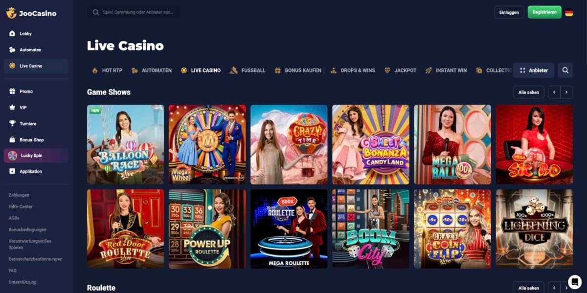 Joo Live-Casino