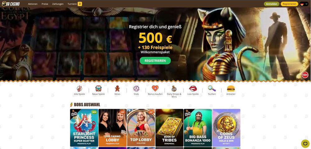 Bob Casino Bonus