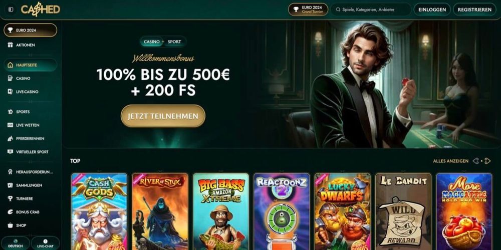 Cashed Casino Bonus