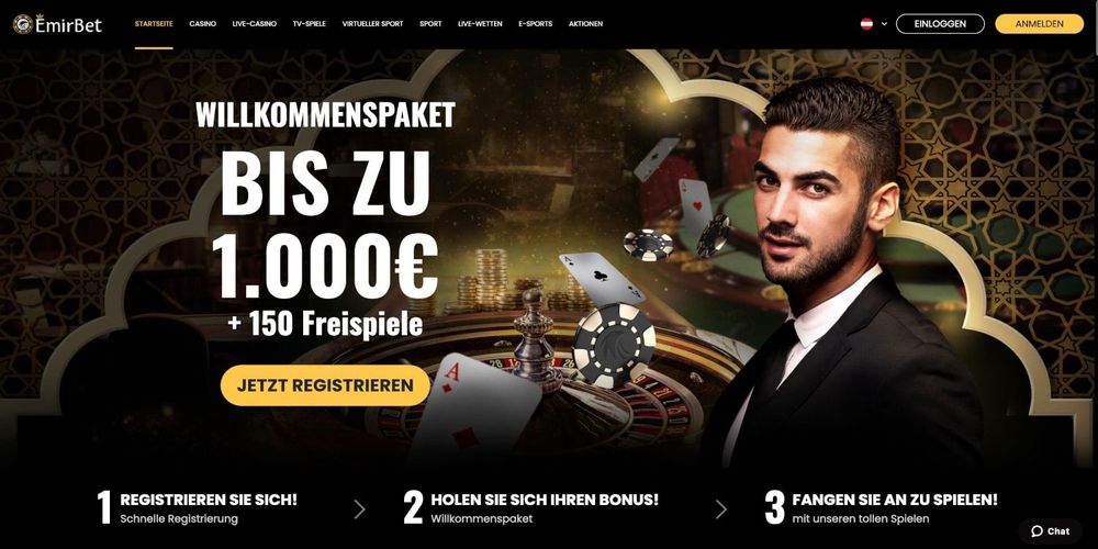 EmirBet Casino Bonus