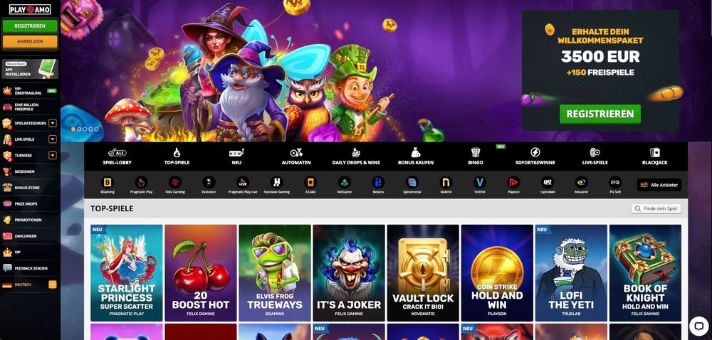PlayAmo Casino Bonus