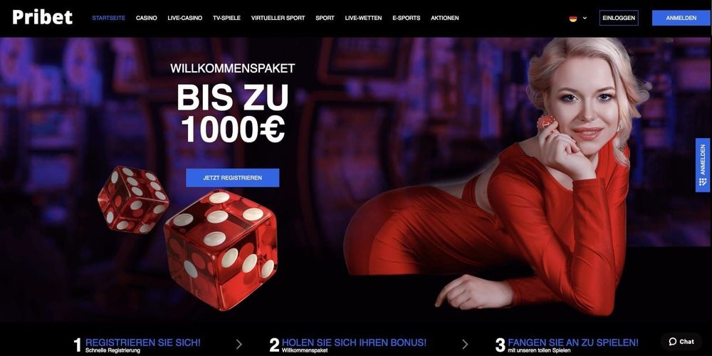 Pribet Casino Bonus