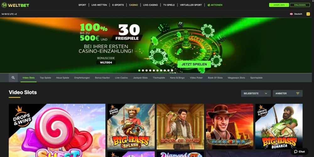Weltbet Casino Bonus