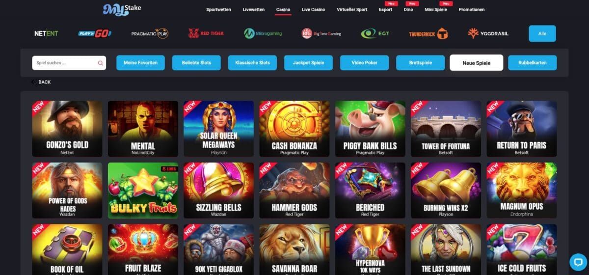 Mystake Casino Slots