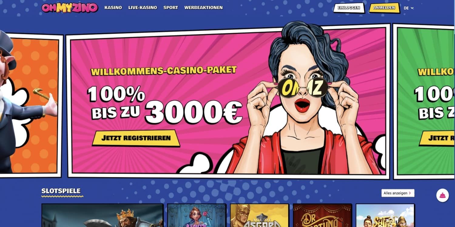 OhMyZino Casino Bonus