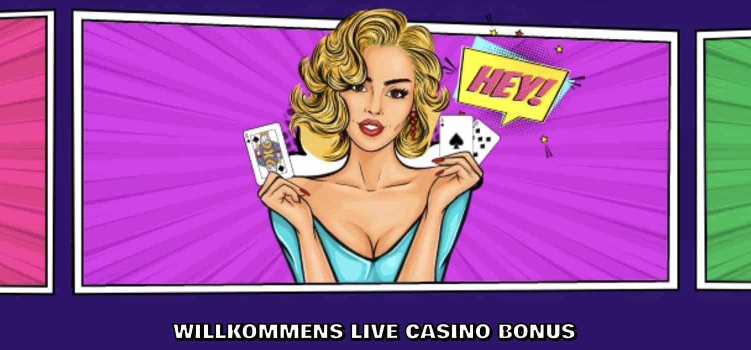 OhMyZino Live-Casino Willkommensbonus