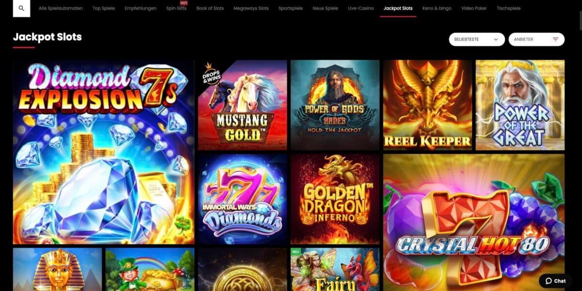 Select.Bet Casino Jackpots