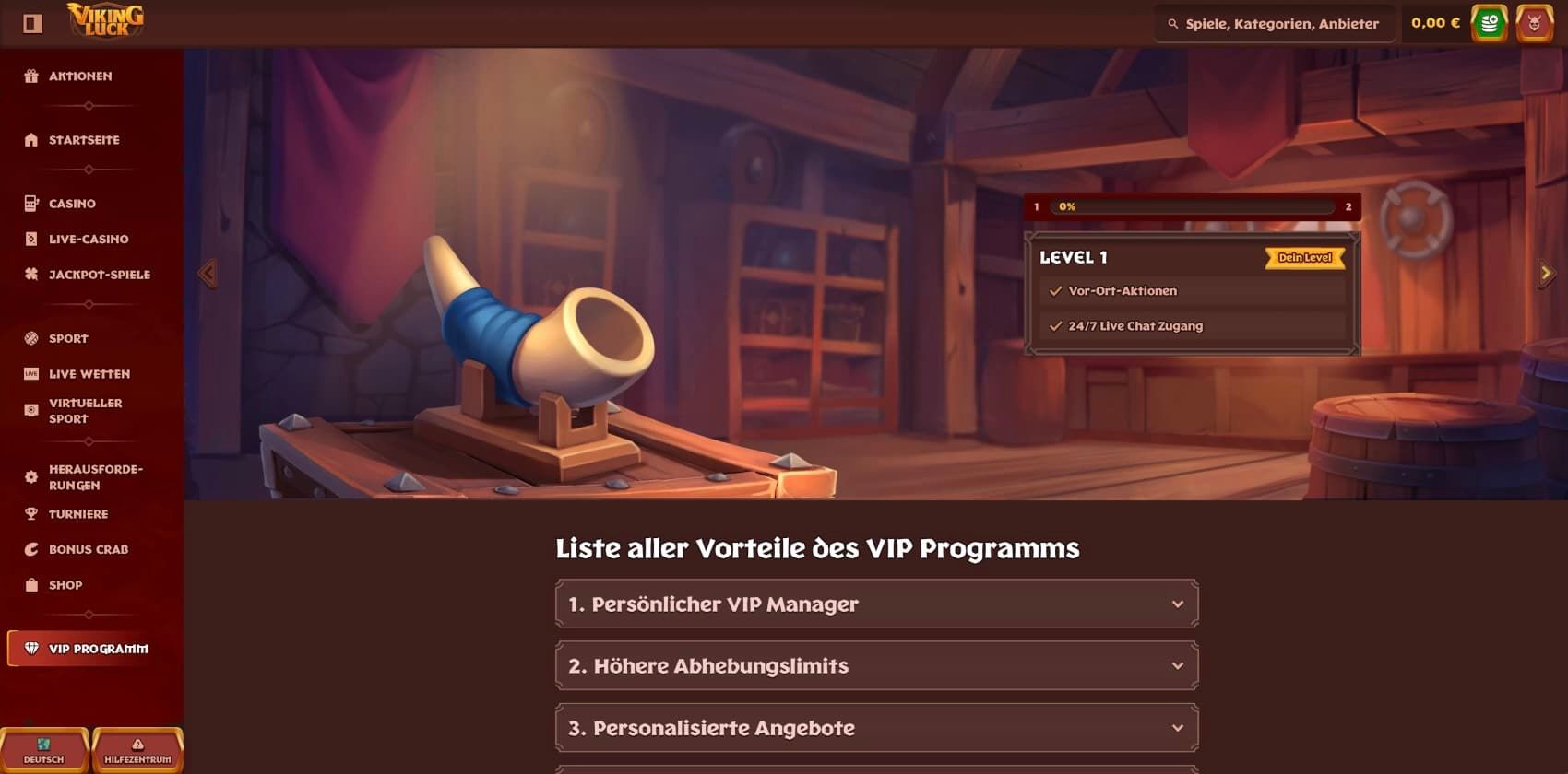 VikingLuck Casino VIP