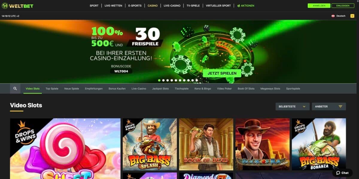 Weltbet Casino Bonus